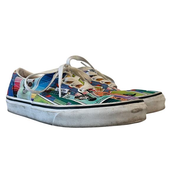 Vans Loteria Lace Up Sneakers Shoes Low Top Printed Size Men's 5.5 Women's 7.0 - Picture 5 of 12